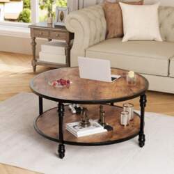 Round Coffee Table Couch Sofa Table
