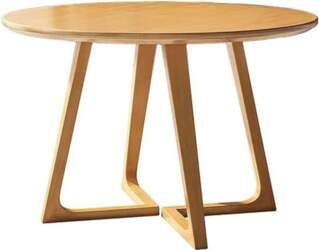 Round Dining Table Made of Solid