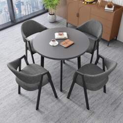 Round/Square Dining Table Set with Chairs