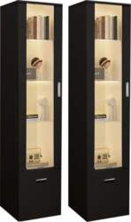 Set of 2 LED Display Cabinets