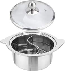 Shabu Hot Pot nerūsējošā tērauda katls