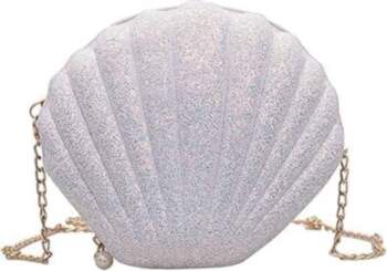 Shell Bag, Sequins, Shell Bag Sievietes
