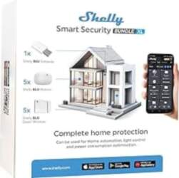 Shelly Smart Security Bundle XL, inteliģenta