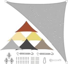 Sichtschutz Triangular awning, waterproof, 2 x