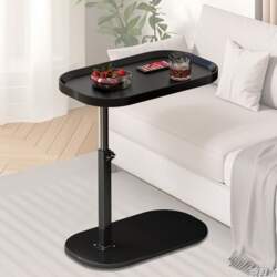 Side Table C Shape Height Adjustable