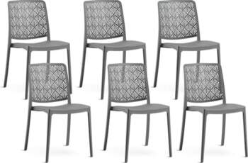 SIEDITI FUORI E DENTRO Stackable Polypropylene