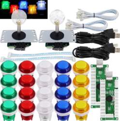 SJ@JX Arcade 2 Player Game Controller