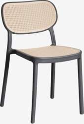 SKLUM Omara Stackable Dining Chair Grey