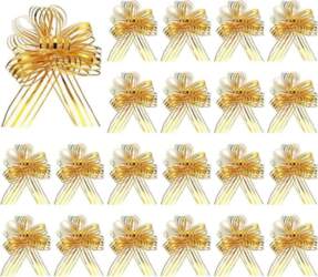 Sourcing map Pack of 20 Gold