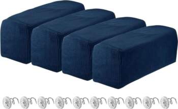 Sourcing map Stretch Armrest Covers krēsliem