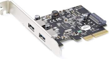 StarTech.com 2-port USB PCIe adapteris