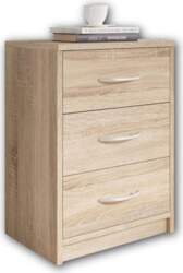 Stella Trading PEPE Bedside Table, White