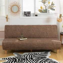 Stretch Sofa Protective Cover, Armless Futon
