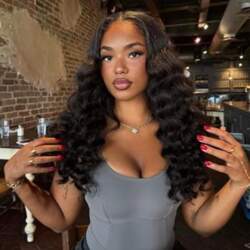 STYLE ICON Long Curly Lace Front