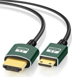 Thsucords Hyper Slim Mini HDMI–HDMI kabelis