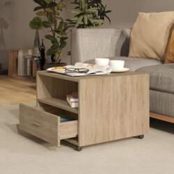 Tidyard Coffee Table with Drawers Side