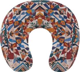 TKJMCSW Patchwork Marokas ceļojumu spilvens Memory