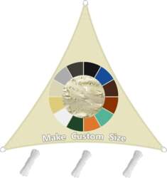 Triangular Sun Protection, 3 x 3