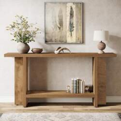 Tribesigns 150 cm Narrow Console Table