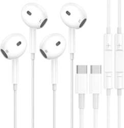 USB C austiņas iPhone 16/15 Pro