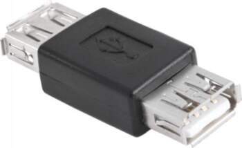 USB konektors socket A- socket A