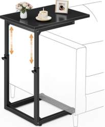 VAGUSICC C Shaped Side Table Height