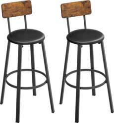 VASAGLE Bar Stools Set of 2