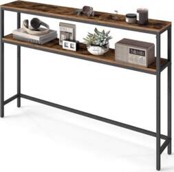 VASAGLE Console Table, Narrow Sofa Table