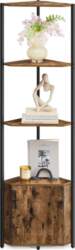 VASAGLE Corner Shelf with Storage Shelf