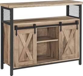 VASAGLE Sideboard, Kitchen Cabinet, Storage Cabinet
