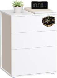 VASAGLE Snapsemble Bedside Table - Super