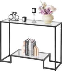 VEVOR 2-Tier Console Table Modern Rectangular