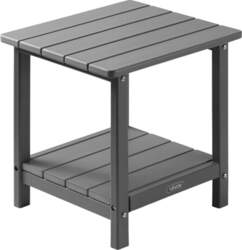VEVOR Plastic Side Table, 45 x