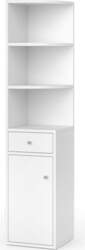 Vicco Larry Corner Shelf, Standing Bookcase