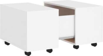 VidaXL Coffee Table, Extendable Side Table