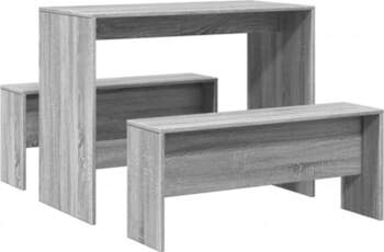 VidaXL Dining Set 3-Piece Dining Table