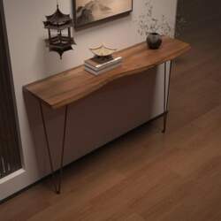 Wall-Mounted Console Table, Narrow Side Table