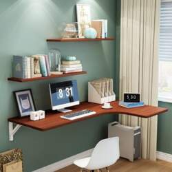 Wall Mounted Folding Computer Desk for