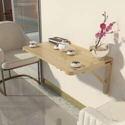 Wall Mounted Folding Table with Extendable