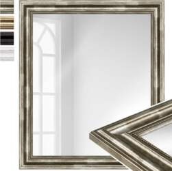 WandStyle Large Mirror Silver Large Wall