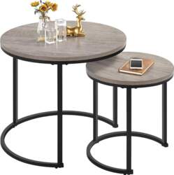 Yaheetech Set of 2 Coffee Tables
