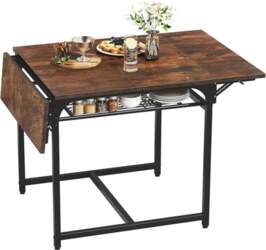 YITAHOME Folding Dining Table, Expandable Drop