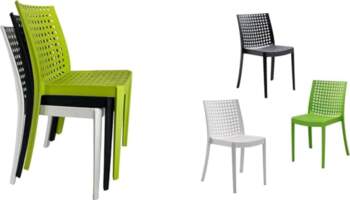 ZStyle Plastic Beach Chair - Stackable