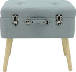 12077 Stool Chest Bedside Table Upholstered