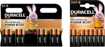 16 x Duracell AA + AAA