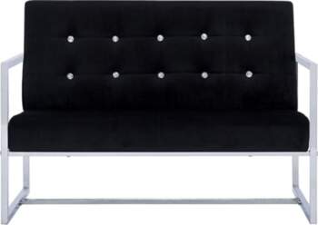 2 Seater Sofa with Armrests Couch