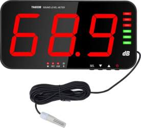 30dB ~ 130dB mērītājs DC5V 1A