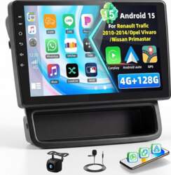 4+128G Android 15 Auto Radio Bluetooth