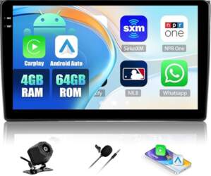 4+64G Android 15 auto radio priekš