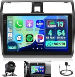 4 + 64G Android auto radio